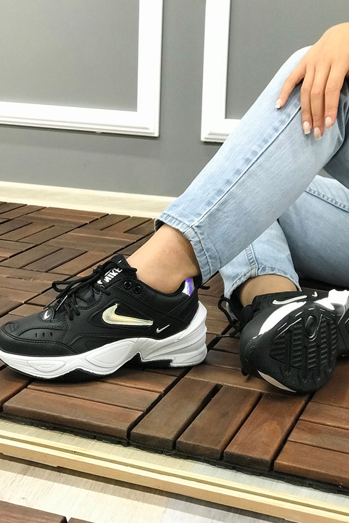 Nike tekno black plum sale