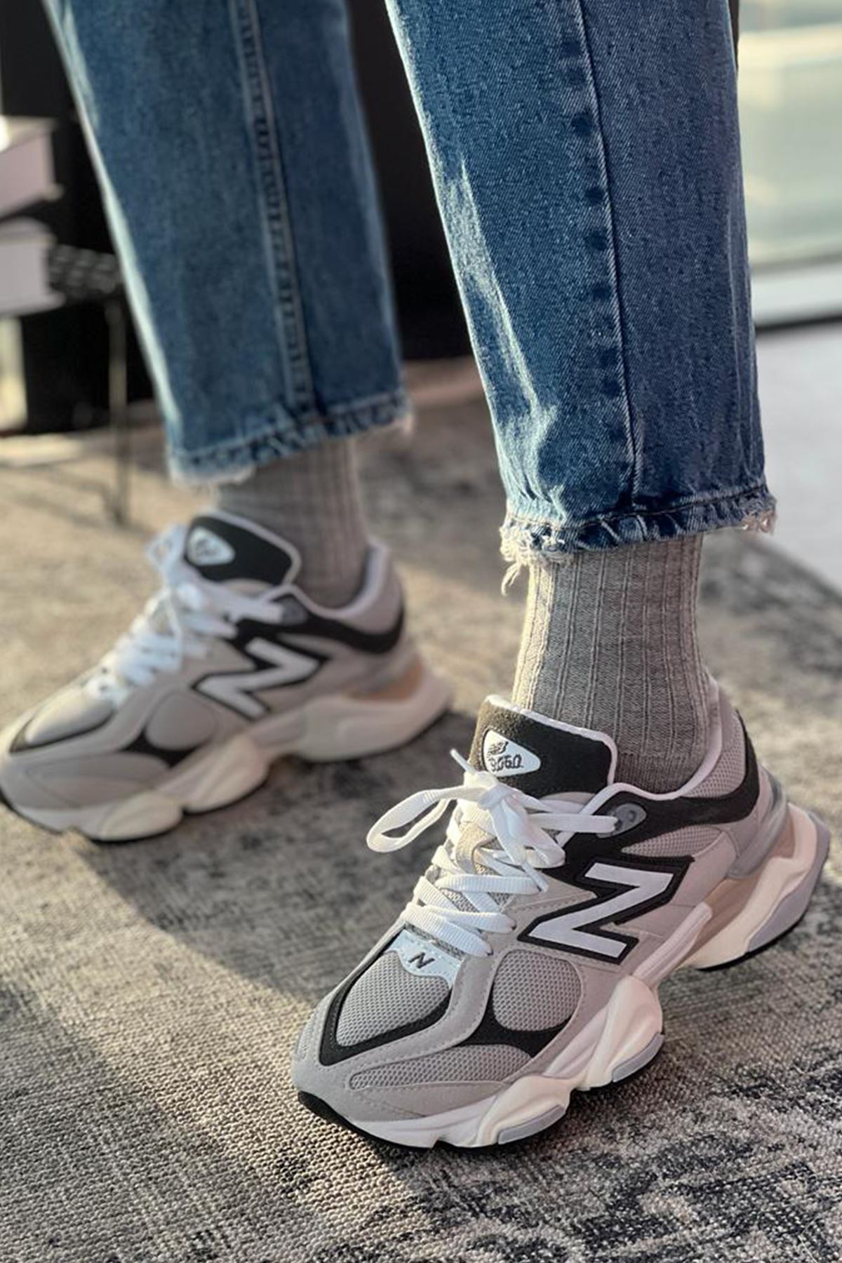 New Balance 9060 Koyu Gri thal