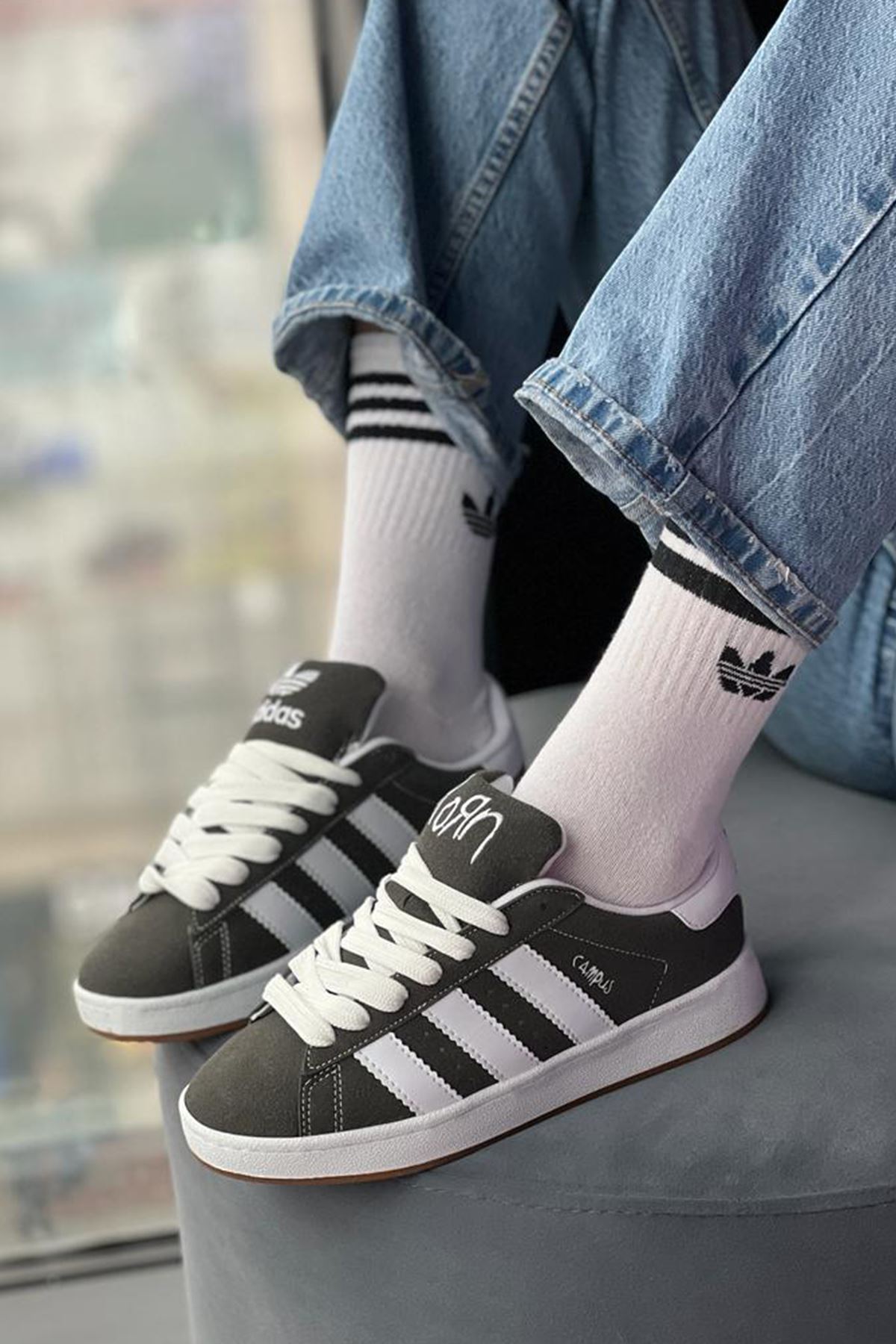 Adidas top st gri