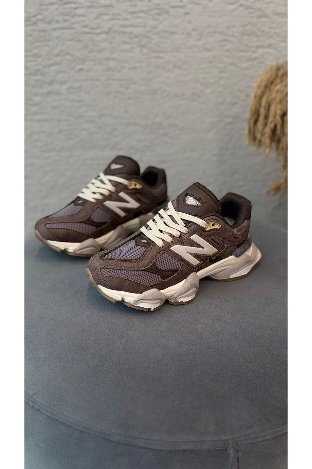 New Balance 9060 Kahve Mor