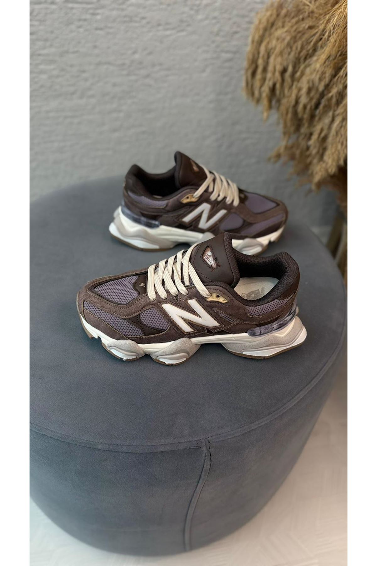 New Balance 9060 Kahve Mor