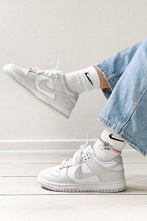 Nike Dunk Gri beyaz