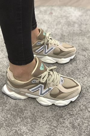 New Balance 9060 Bej Gri Spor Ayakkabı