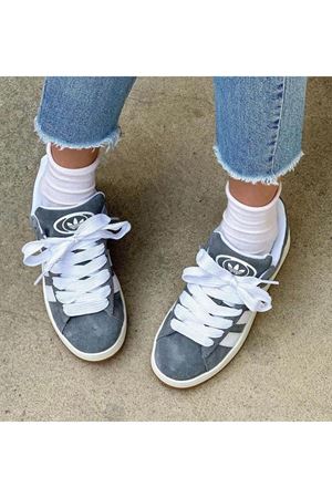 Adidas Campus Gri Beyaz Spor Ayakkabı