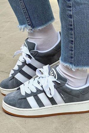 Adidas Campus Gri Beyaz Spor Ayakkabı