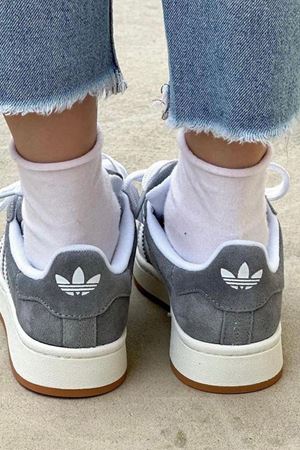 Adidas Campus Gri Beyaz Spor Ayakkabı