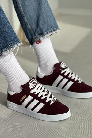 Adidas Campus Bordo Spor Ayakkabı