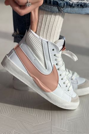 Nike Jumbo Beyaz Pudra Spor Ayakkabı