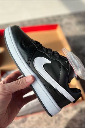 Nike Court Vision Siyah Beyaz