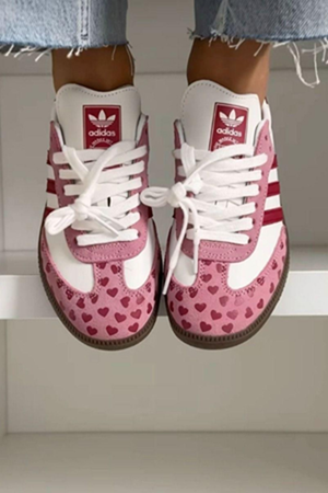 Adidas Samba Pembe Kalpli Spor Ayakkabı