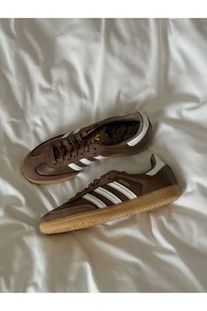 Adidas Samba Kahverengi Krem Spor Ayakkabı