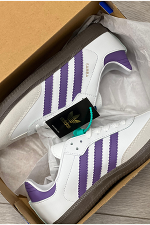 Adidas Samba Ayakkabı Beyaz Lila