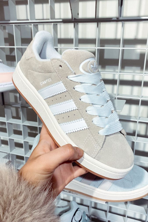 Adidas Campus Bej Beyaz Spor Ayakkabı