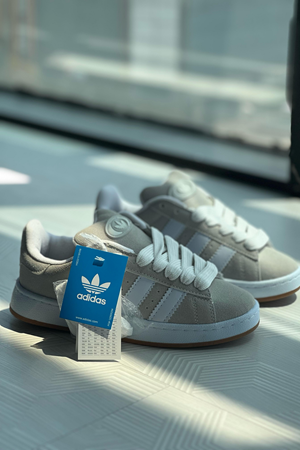 Adidas Campus Bej Beyaz Spor Ayakkabı