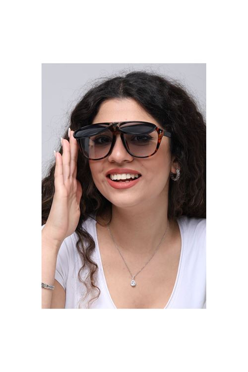 Alpottica Taylor Havana-Brown Black Unisex Güneş Gözlüğü