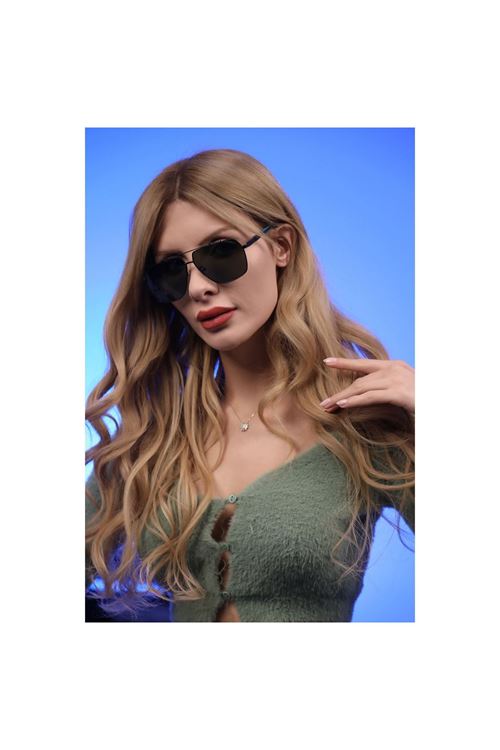 Alpottica Simon Black Green Polarize Güneş Gözlüğü