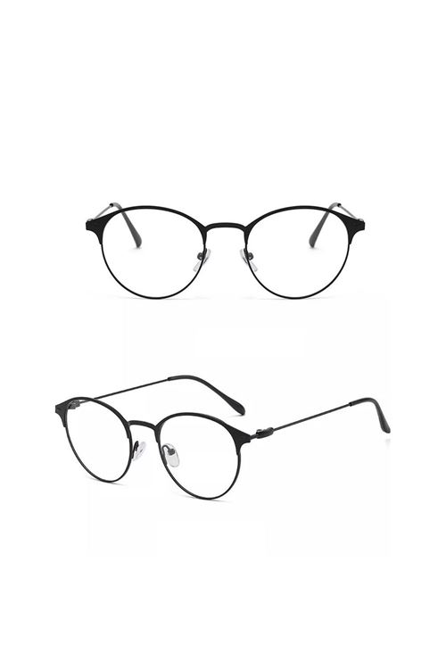 Alpottica Laurent Black 2 in 1-Mavi Işık Koruyucu Fotokromik Gözlük