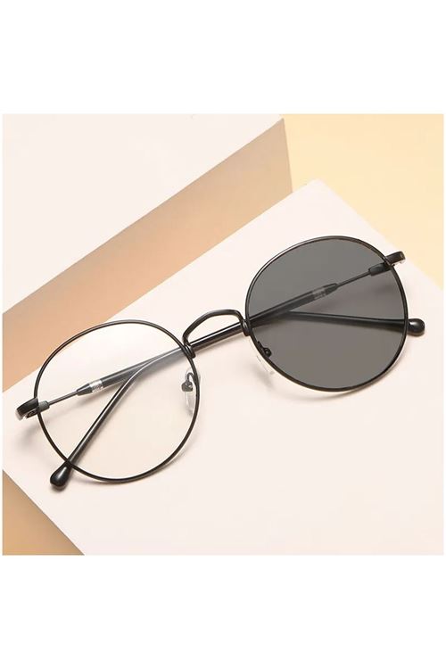 Alpottica Ken Black 2 in 1-Mavi Işık Koruyucu Fotokromik Gözlük