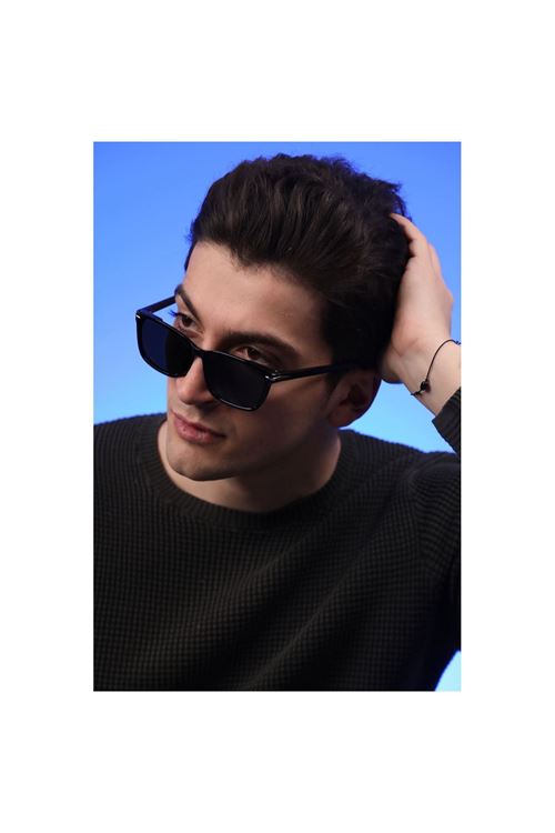 Alpottica Back Black  Unisex Polarize  Güneş Gözlüğü