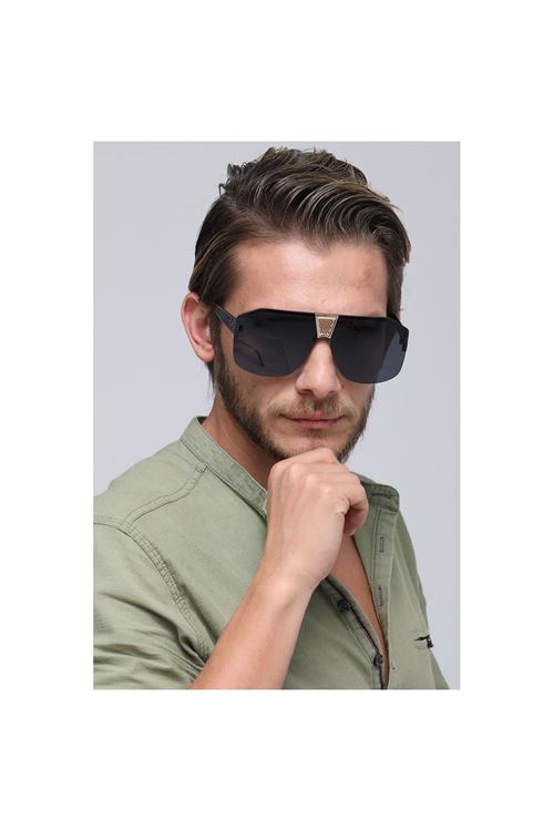 Alpottica Walter Black Unisex Güneş Gözlüğü