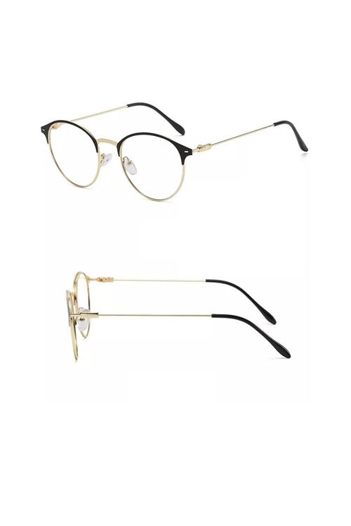 Alpottica Laurent Gold 2 in 1-Mavi Işık Koruyucu Fotokromik Gözlük