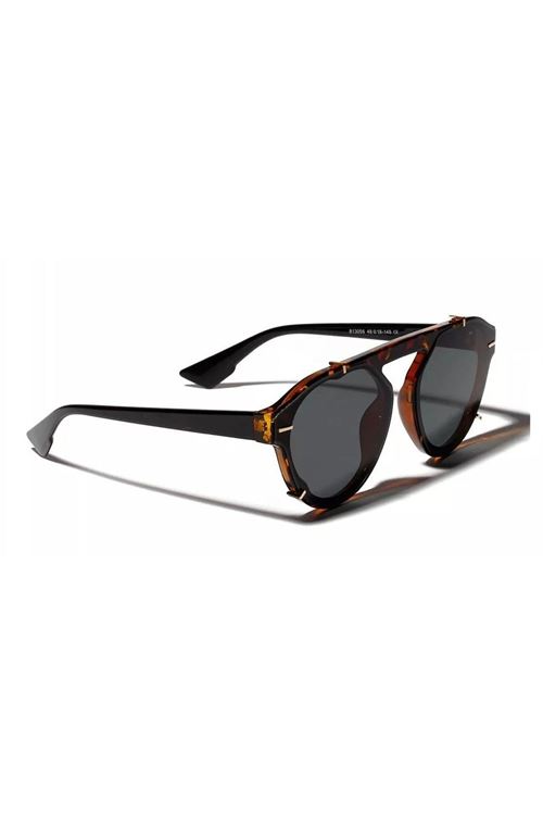 Alpottica Jonas Brown-Havana Black Sunglasses