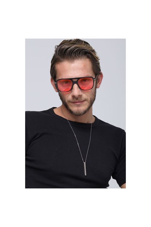 Alpottica Ted Black Red Unisex Güneş Gözlüğü