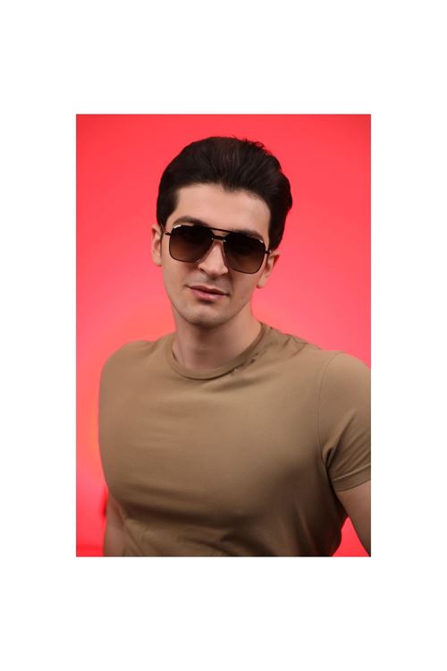 Alpottica Gus Brown  Unisex   Güneş Gözlüğü