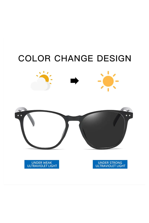 Alpottica Casey Red  2 in 1-Mavi Işık Koruyucu Fotokromik Gözlük