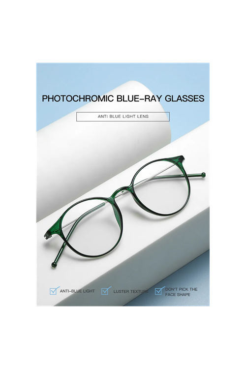 Alpottica John Green 2 in 1-Mavi Işık Koruyucu Fotokromik Gözlük