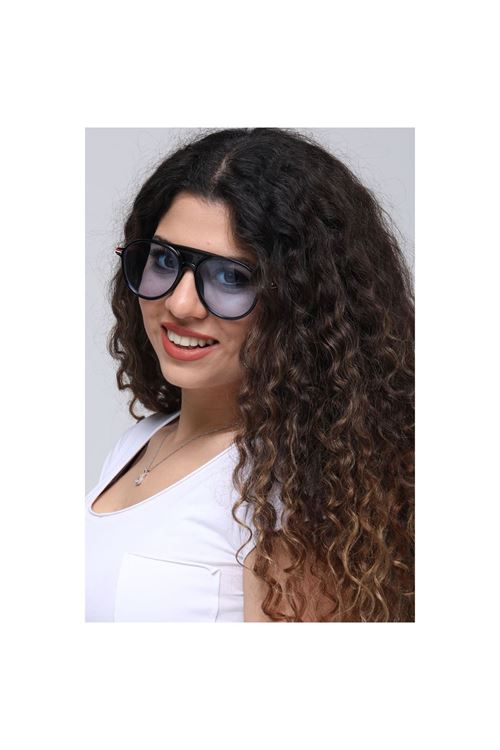 Alpottica Rupert Black Blue Unisex Güneş Gözlüğü