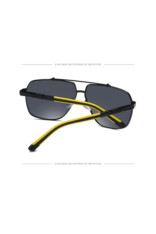 Alpottica Simon Black Yellow Polarize Güneş Gözlüğü