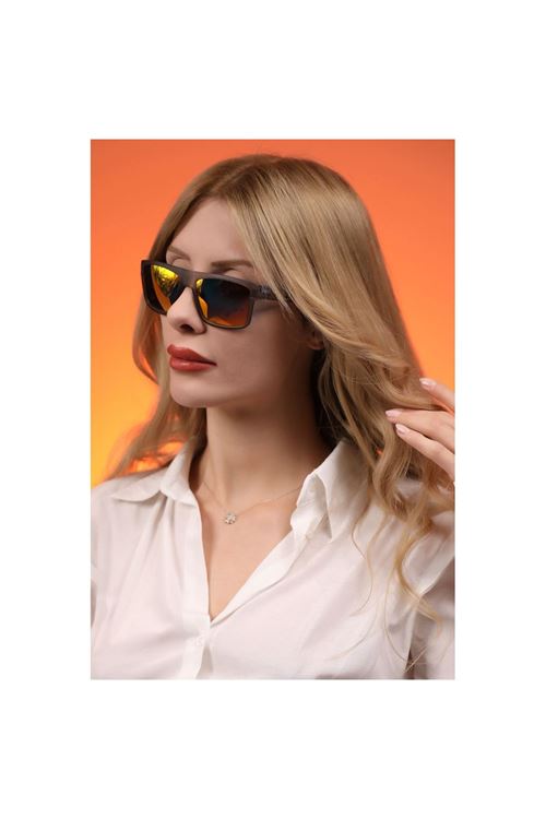 Alpottica Mountain Grey Red Polarize  Güneş Gözlüğü