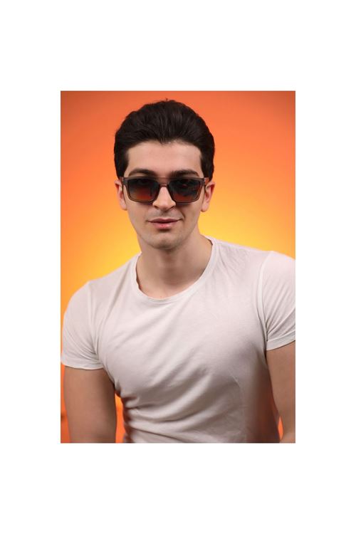 Alpottica Mountain Grey Red Polarize  Güneş Gözlüğü