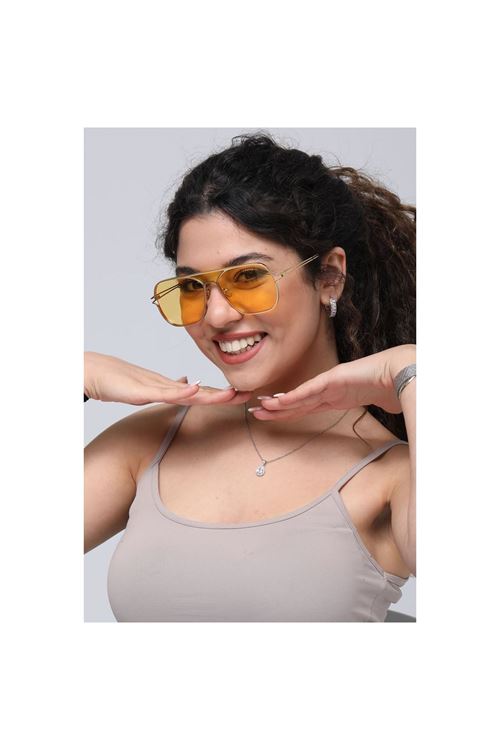 Alpottica Preston Yellow Unisex Güneş Gözlüğü