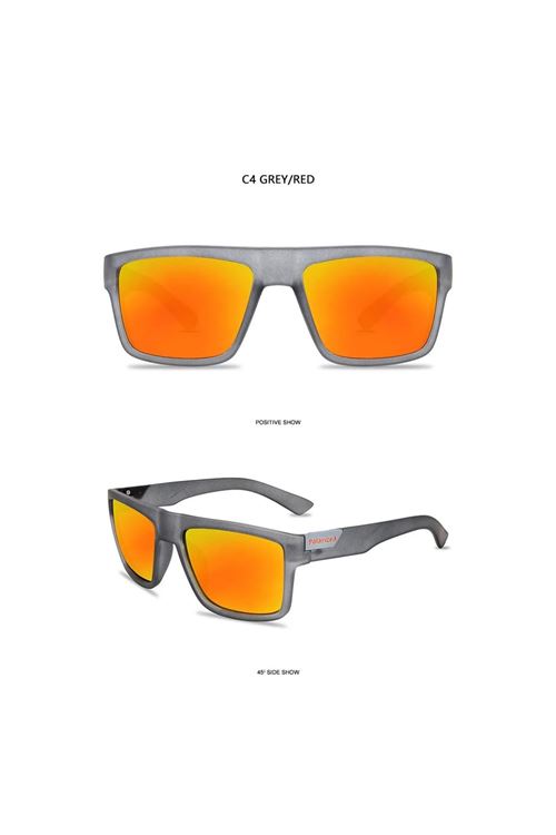 Alpottica Mountain Grey Red Polarize  Güneş Gözlüğü