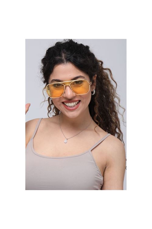 Alpottica Preston Yellow Unisex Güneş Gözlüğü