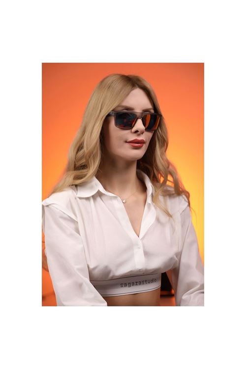 Alpottica Mountain Grey Red Polarize  Güneş Gözlüğü