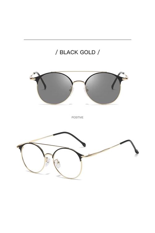 Alpottica Peaky Gold 2 in 1-Mavi Işık Koruyucu Fotokromik Gözlük