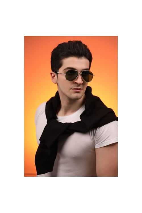 Alpottica Topgun Silver Green Unisex  Güneş Gözlüğü