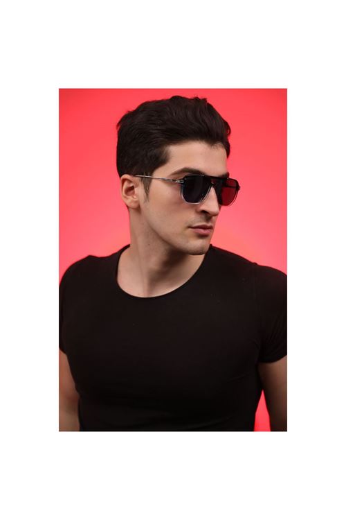 Alpottica Shiny Dark Blue Unisex  Güneş Gözlüğü