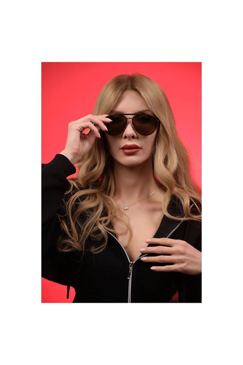 Alpottica Pilot Brown Unisex Polarize Güneş Gözlüğü