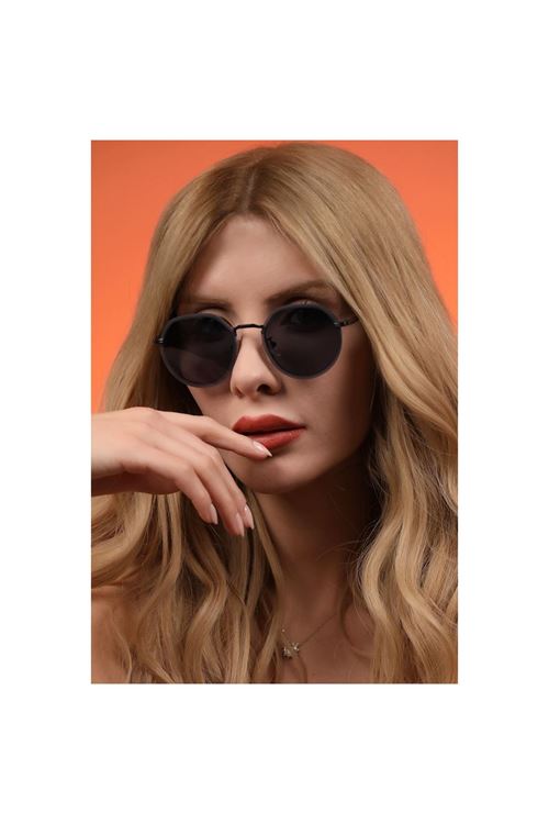Alpottica Pure Black Unisex Güneş Gözlüğü