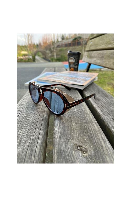 Alpottica TF1 Brown Blue Unisex  Güneş Gözlüğü