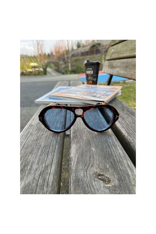 Alpottica TF1 Brown Blue Unisex  Güneş Gözlüğü