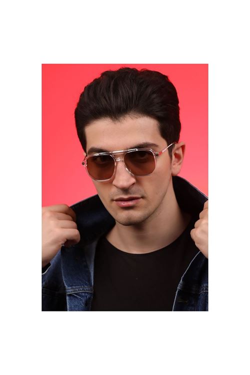 Alpottica Shiny Brown Unisex  Güneş Gözlüğü