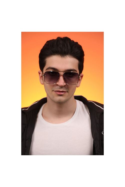 Alpottica Premium Gold GreyUnisex  Güneş Gözlüğü