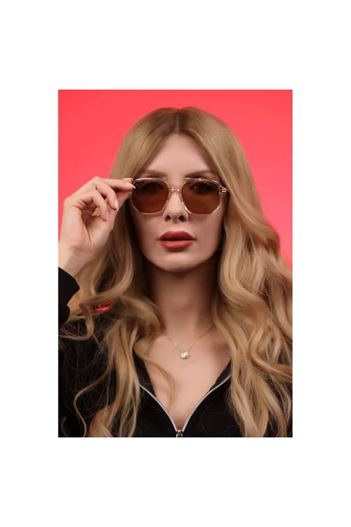 Alpottica Shiny Brown Unisex  Güneş Gözlüğü