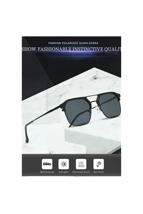 Alpottica Blackline Black Unisex  Güneş Gözlüğü