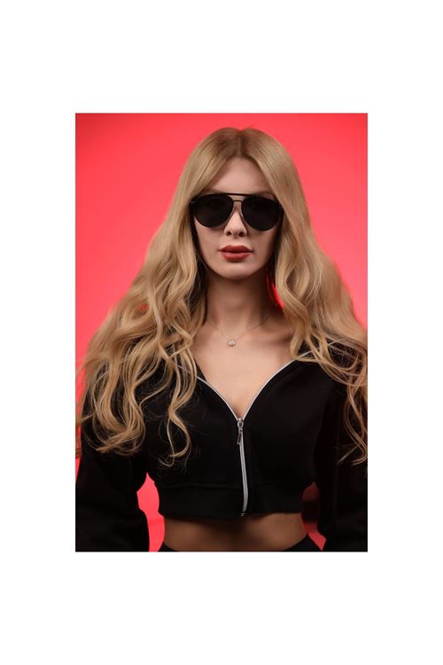 Alpottica Pilot Black Unisex Polarize Güneş Gözlüğü